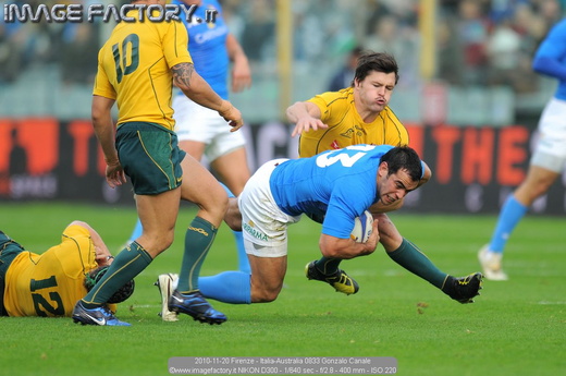 2010-11-20 Firenze - Italia-Australia 0833 Gonzalo Canale